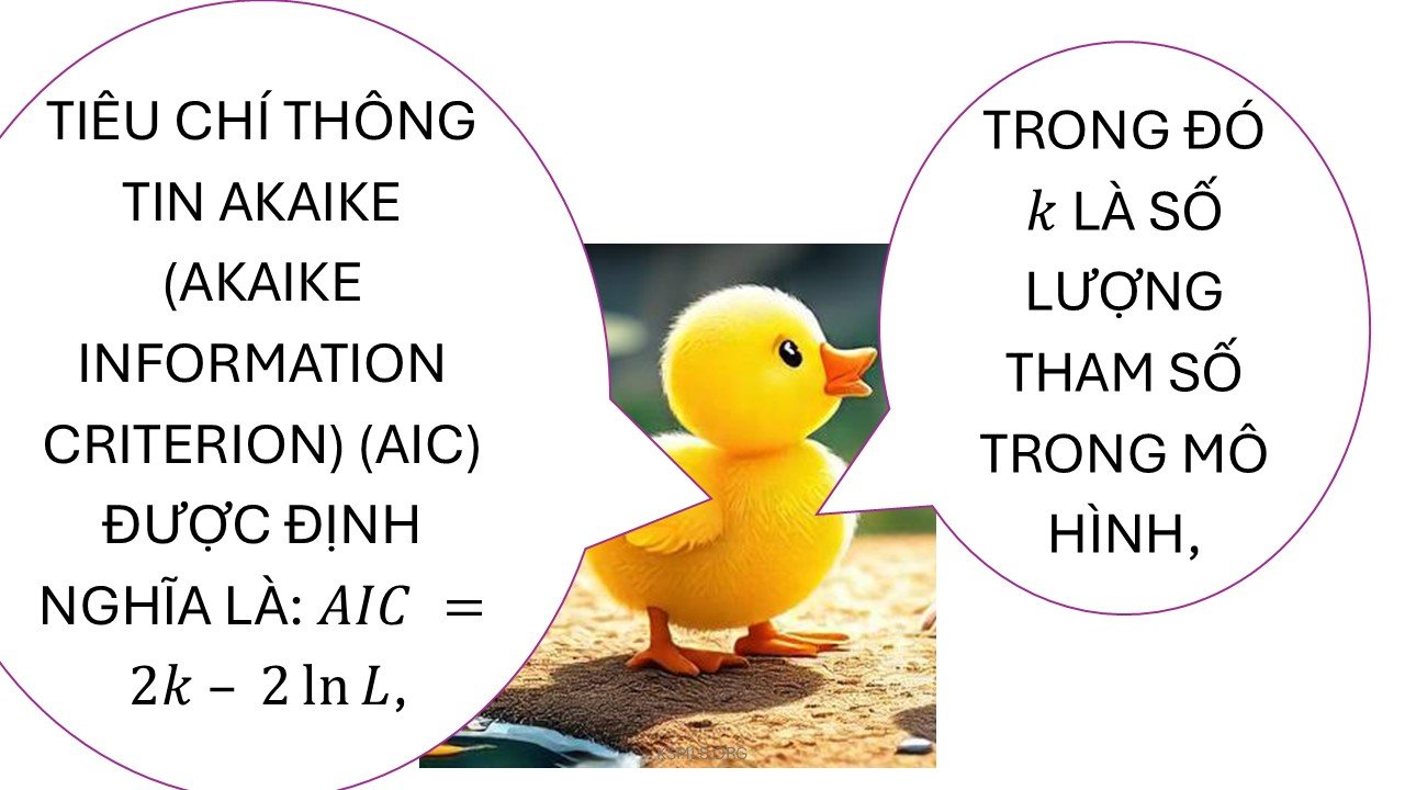 Tiêu chí thông tin Akaike Information Criterion (AIC)